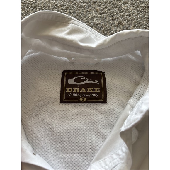 Mens Drake Clothing Company White Tennessee University White Long Sleeve Size S - Picture 2 of 7